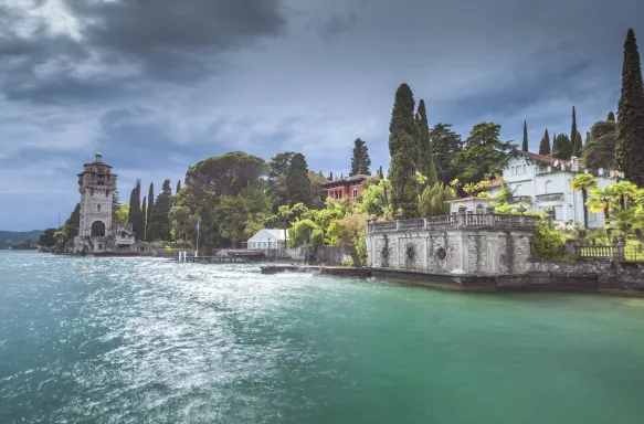 Hotel Villa Fiordaliso along Lake Garda, Italy