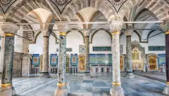 Interior of Tokpaki Palace in Istanbul, Turkey