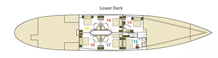 MS Stella Maris Lower Deck